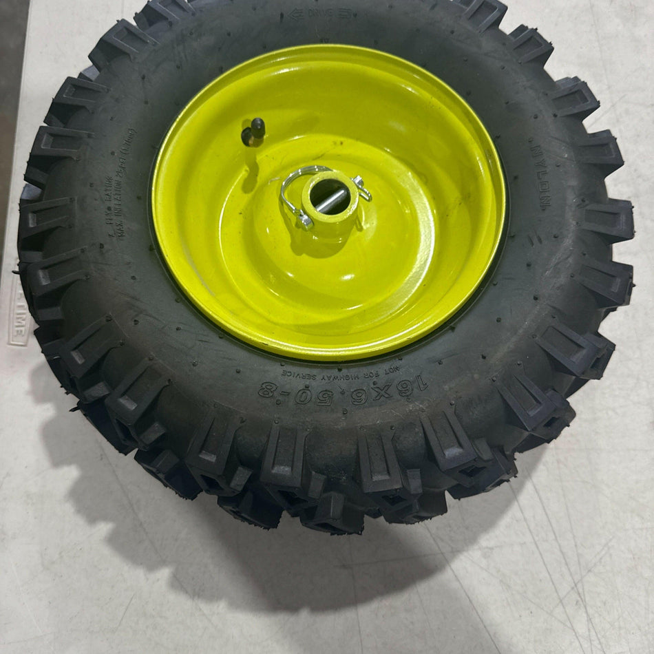 OB Ryobi Right Side Tire 16 x 6.5 x 8 LOT 4511.