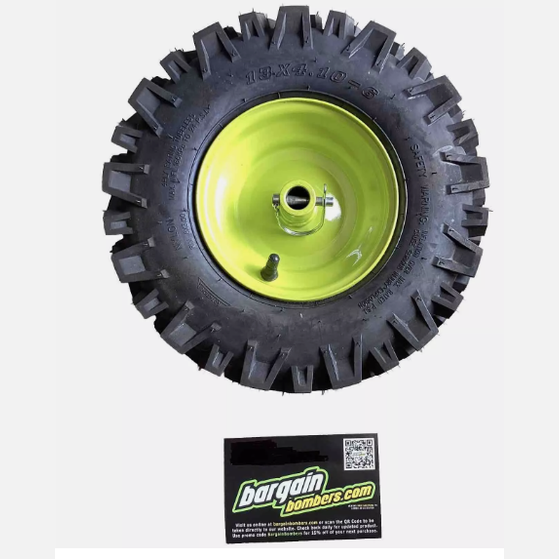 OB PARTS Ryobi 22” Right side Snowblower Wheel Assembly 13X4.10-6 For RY40815 New OB Lot 2195.