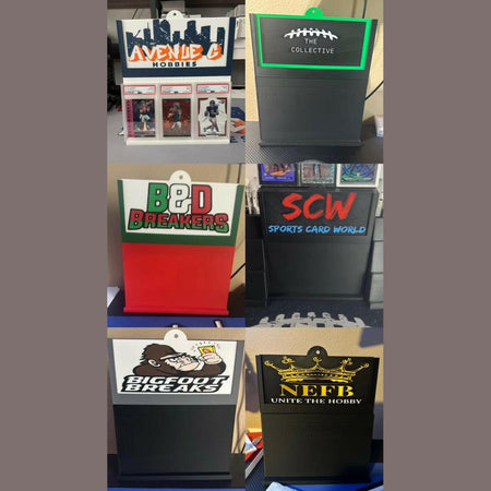 3D Printed Stadium Card Display System.