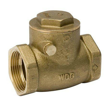 NEW BRASS B & K 101-006NL 1-1/4" Check Valve LOT 4370.