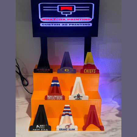 3D Printed Bleacher Multi-Card Display.