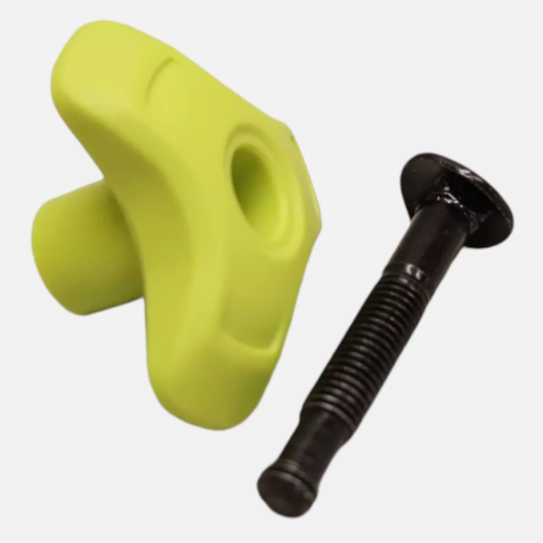 USED RYOBI P1109VNM 18Volt 16" Cordless Mower Handle Bolt & Knob LOT 3994.