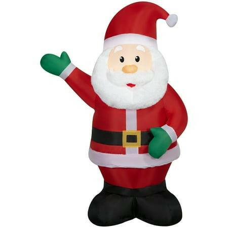 OB Christmas Airblown Inflatables Holiday Time Yard Decoration Santa LOT 4083.