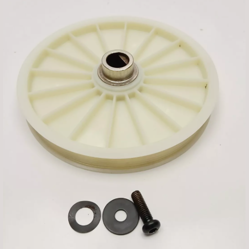 USED Ryobi Auger Pulley Assembly RY40809VNM Cordless 40v 18" Snow Blower LOT 4433.