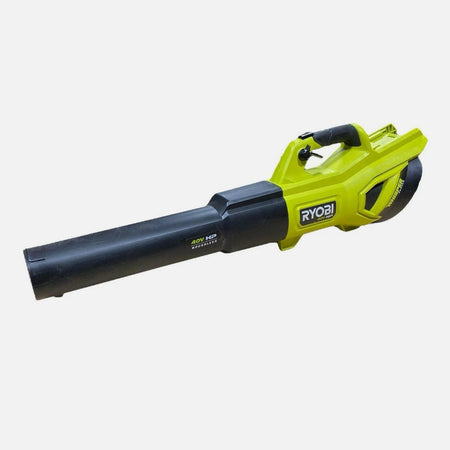 RYOBI RY404014 40V HP Brushless Whisper Series 650CFM Leaf Blower USED.