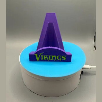 3D Printed Minnesota Vikings Card Stand