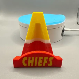 3D Printed Kansas City Chiefs Card Stand