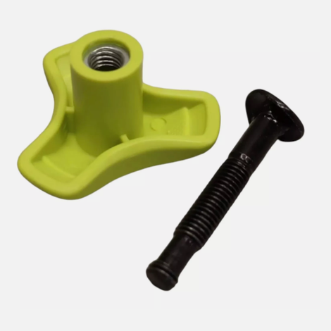 USED RYOBI P1109VNM 18Volt 16" Cordless Mower Handle Bolt & Knob LOT 3994.