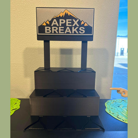 3D Printed Bleacher Multi-Card Display.