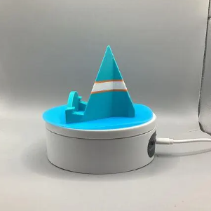 3D printed Miami Dolphins Card Stand