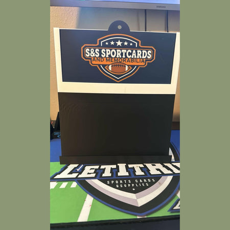3D Printed Stadium Card Display System.