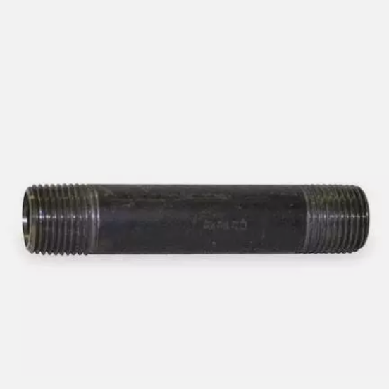 NEW WARD 1" X 3-1/2" Black Pipe Nipple Box of 25 NEW LOT 4220.