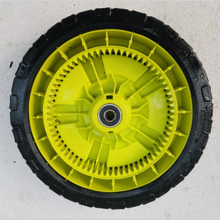 OB Ryobi OEM Parts 9-3/4" Rear Wheel Assembly RY401014US 40v 21" in. Lawn Mower LOT 4139.