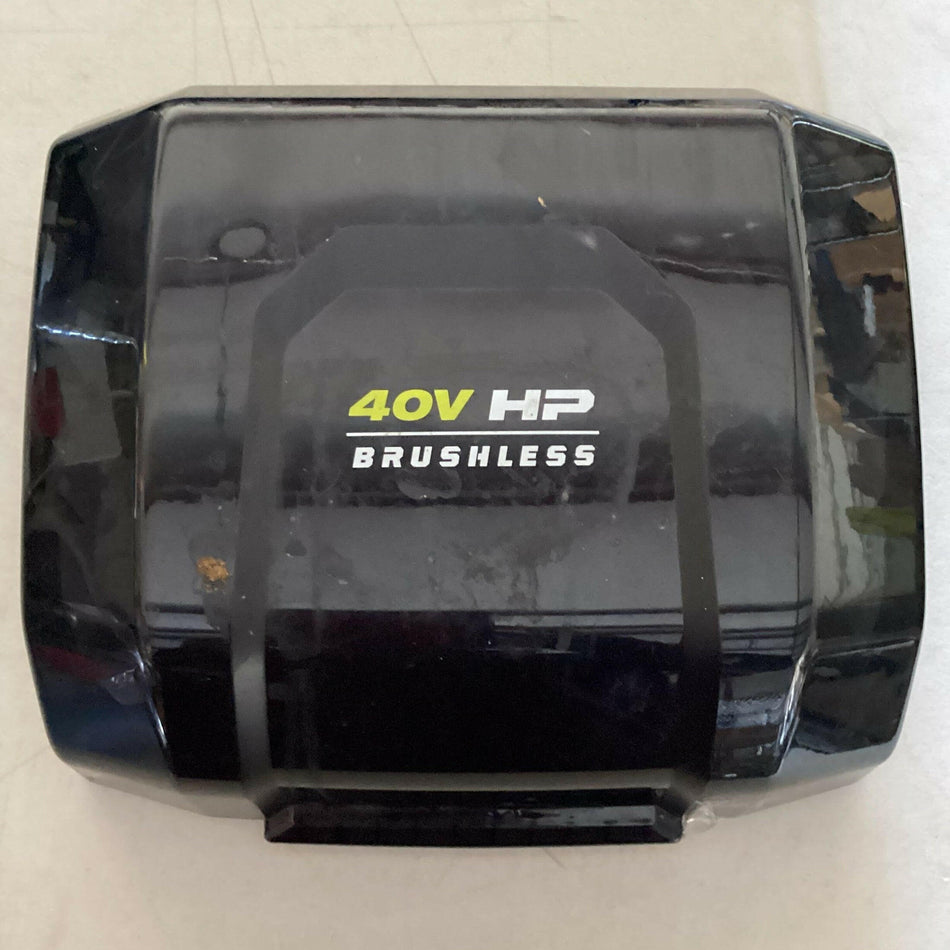 USED PARTS Ryobi Battery Housing Cover For RY408015 Snowblower LOT 4106.
