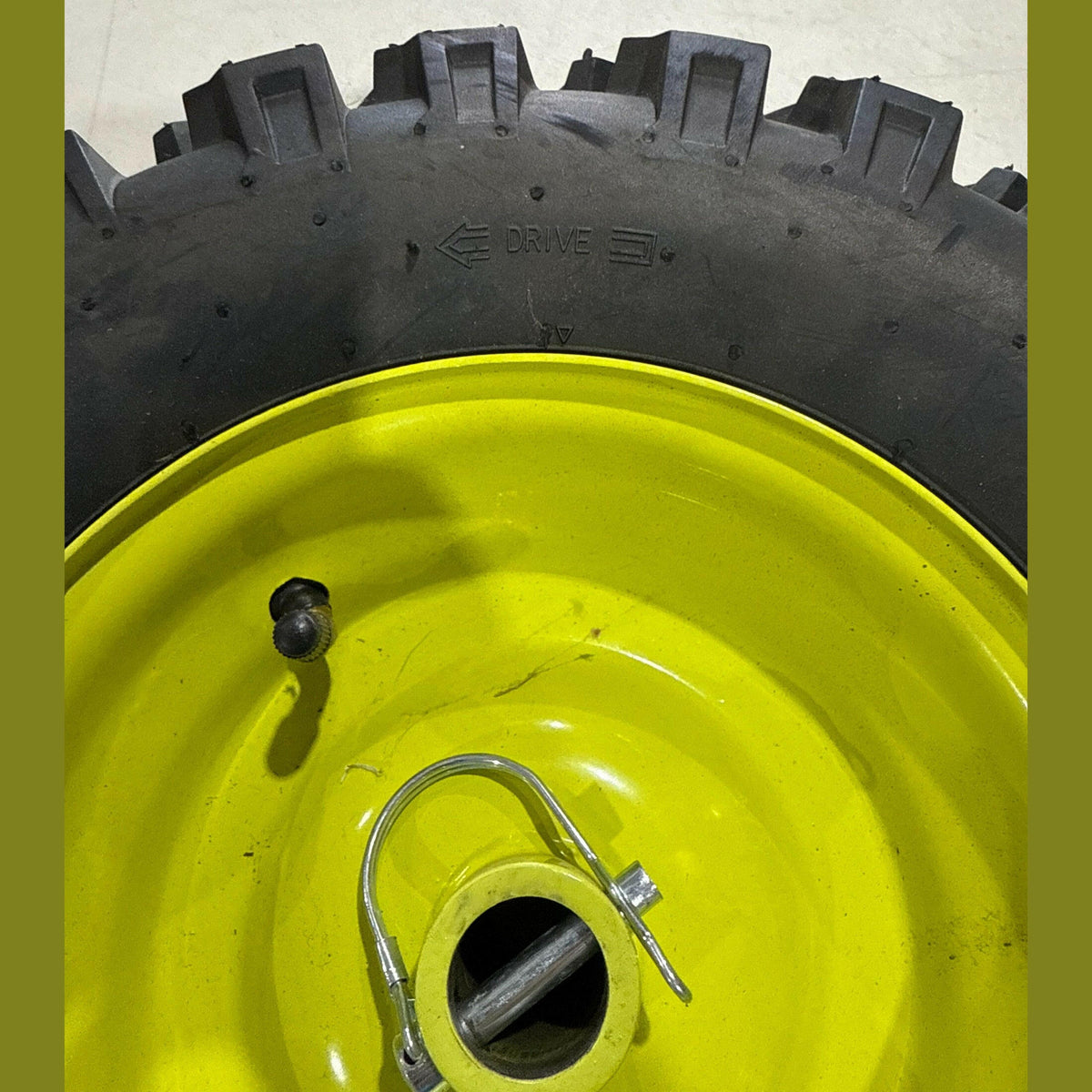 OB Ryobi Right Side Tire 16 x 6.5 x 8 LOT 4511.