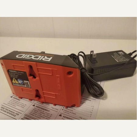 RIDGID R86093 18 Volt 18V lithium Ion Compact Battery Charger OB LOT 2309.