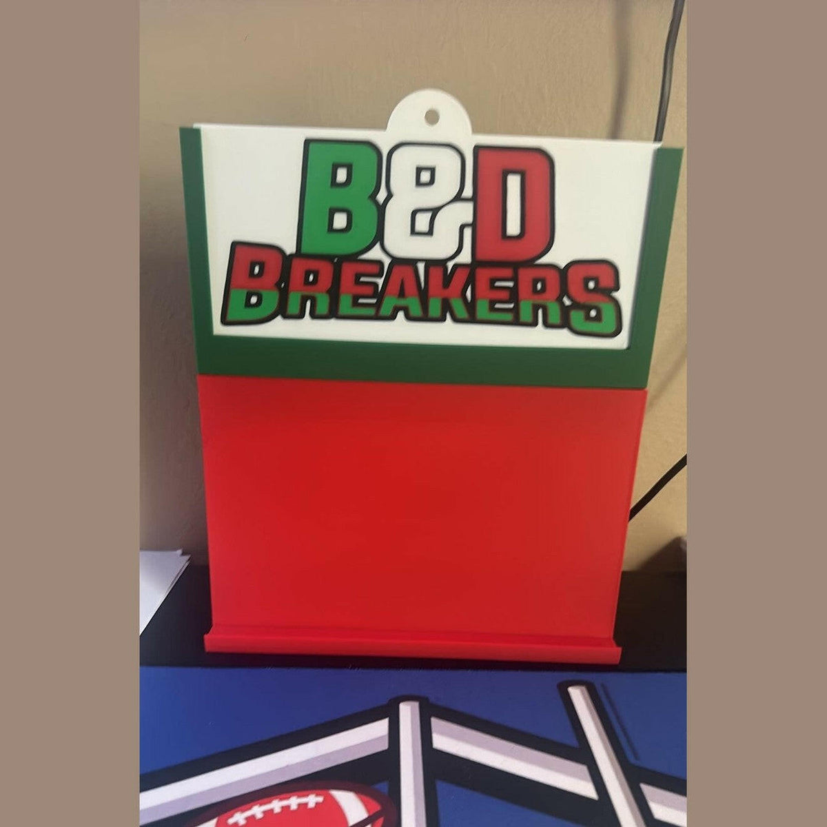 3D Printed Stadium Card Display System.