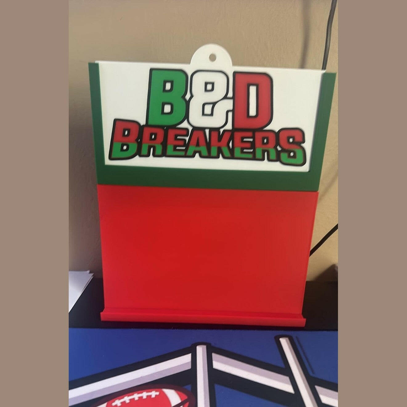 3D Printed Stadium Card Display System.