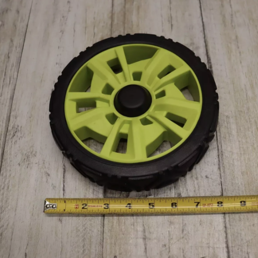 Ryobi 18v 16" Rear 8" Wheel Assembly For P1109VNM USED LOT 4001.