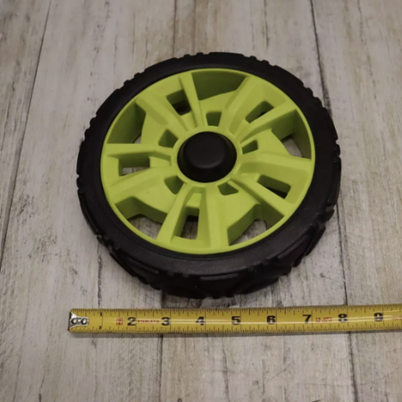 Ryobi 18v 16" Rear 8" Wheel Assembly For P1109VNM USED LOT 4001.