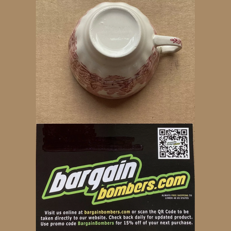 USED J&G Meakin England Set Of 8 Tea Cups LOT 4477 LOT 4477.