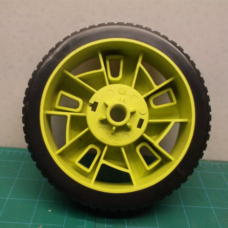USED Ryobi OEM 6"in Wheel Replacement RY142022VNM 2000psi Pressure Washer USED LOT 2294.