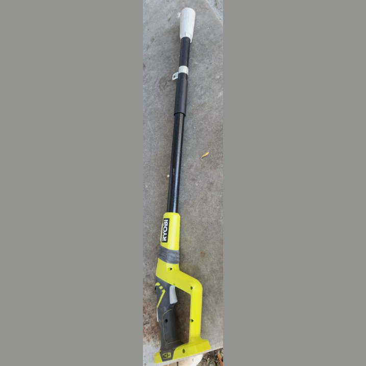 USED RYOBI HANDLE ONLY Power Attachment Portable 18v POLE PRUNNING saw P4360 cordless HANDLE ONLY