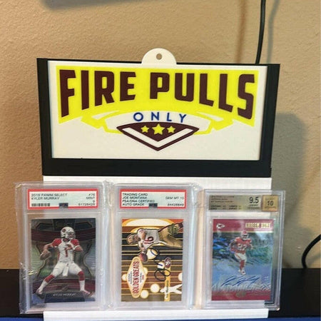 3D Printed Stadium Card Display System.