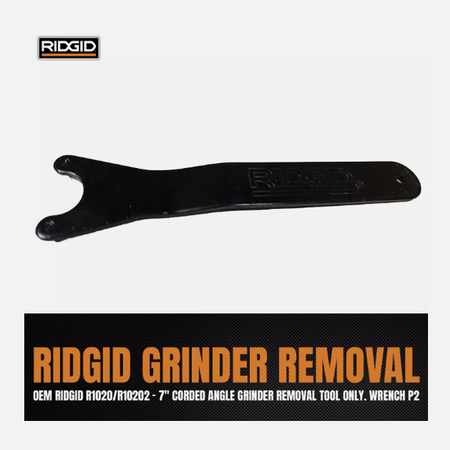 OEM RIDGID R1020/R10202 - 7" CORDED ANGLE GRINDER Removal Tool Only OB LOT 3633.