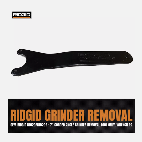 OEM RIDGID R1020/R10202 - 7" CORDED ANGLE GRINDER Removal Tool Only OB LOT 3633.
