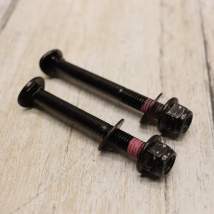 USED Ryobi 18V Lawn Mower Replacement Parts -2Pc Lower Push Handle Bolt- For P1109VNM USED LOT 4123.