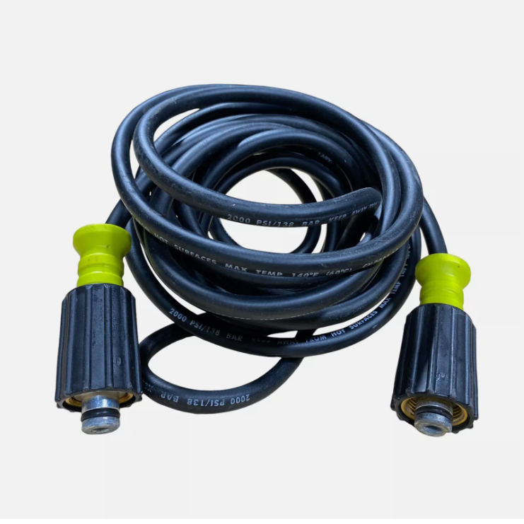 Used Genuine Part 20’ Hose Assembly’s For Ryobi RY141802 Power Pressure Washer lot 4247.