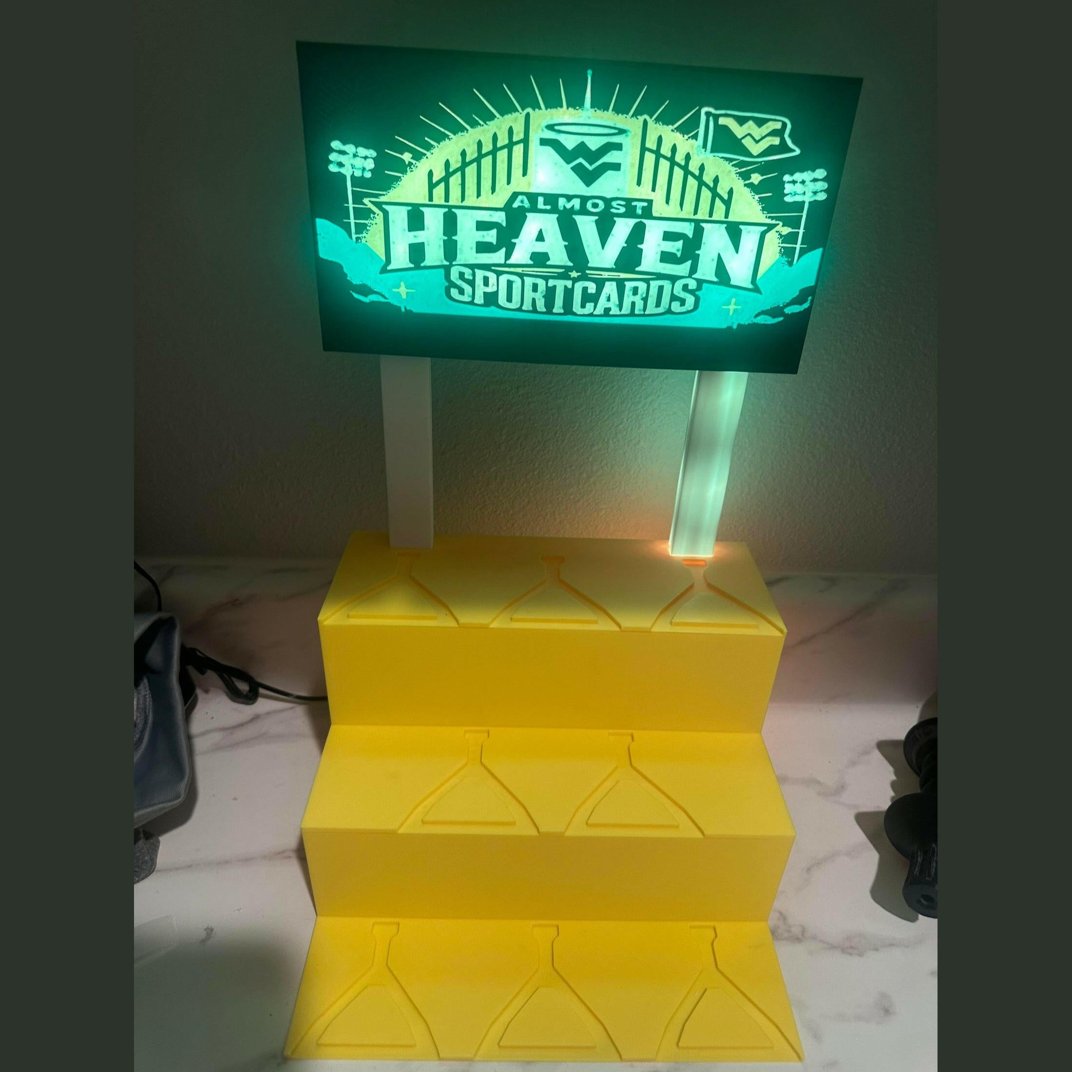 3D Printed Bleacher Multi-Card Display.