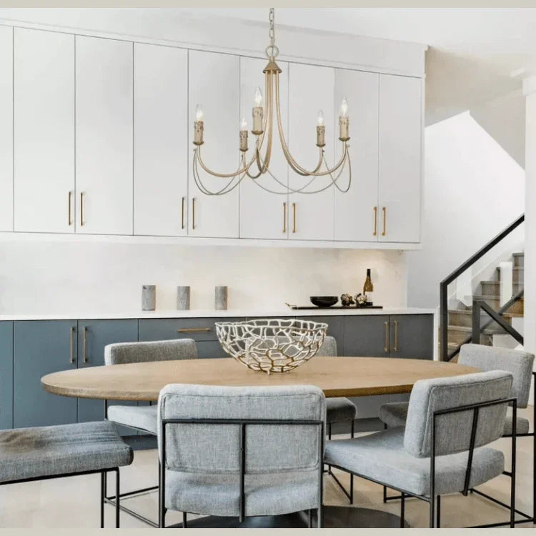 OB LNC HOME Almonslva 5-Light Chandelier A04130  LOT 4484.