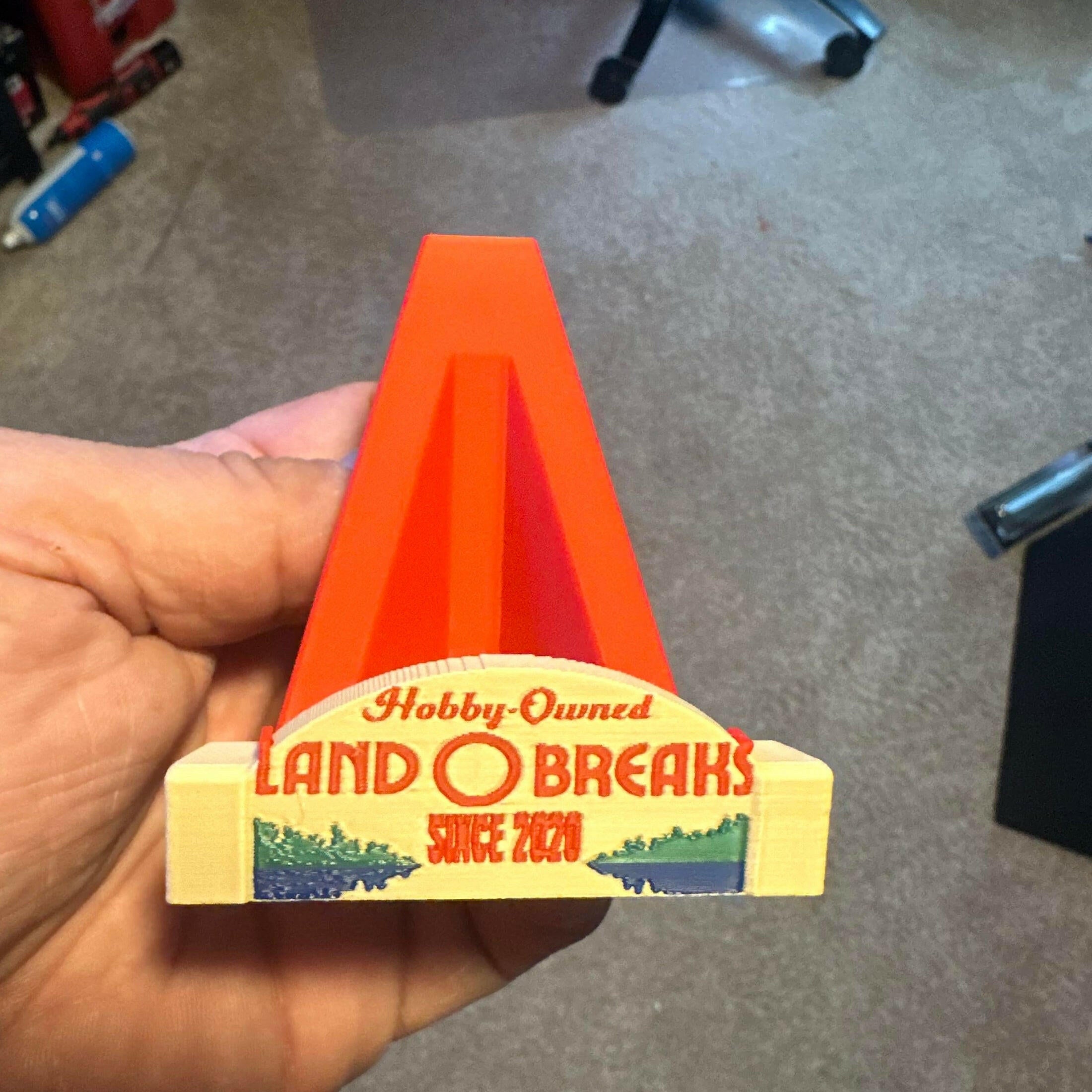 3D Printed Custom Card Stand