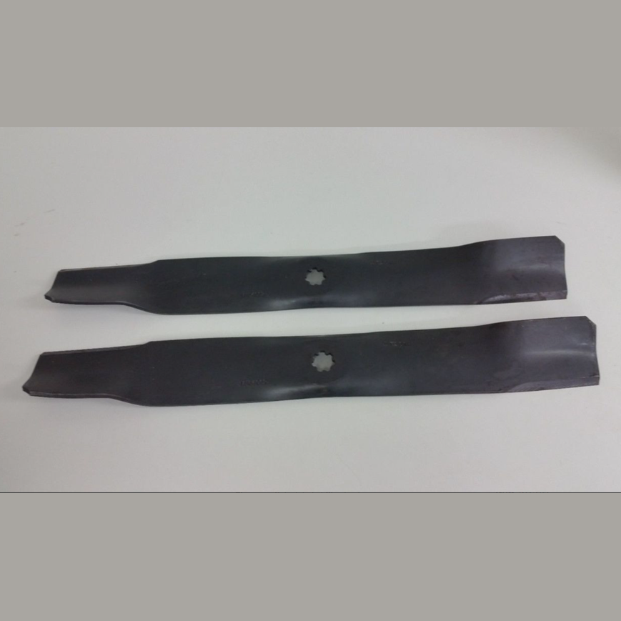 John Deere Mower Blades M154062, AM141034, Set of 2 For D100, D105, D110, D120 OB P3 2435.