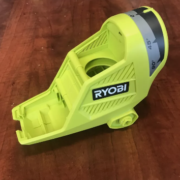 Ryobi OEM Front Case Housing Assembly For 18V 22" Hedge Trimmer P2606VNM NEW OB LOT 3849.