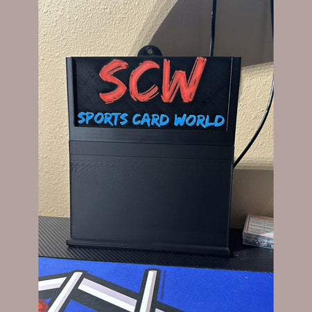 3D Printed Stadium Card Display System.