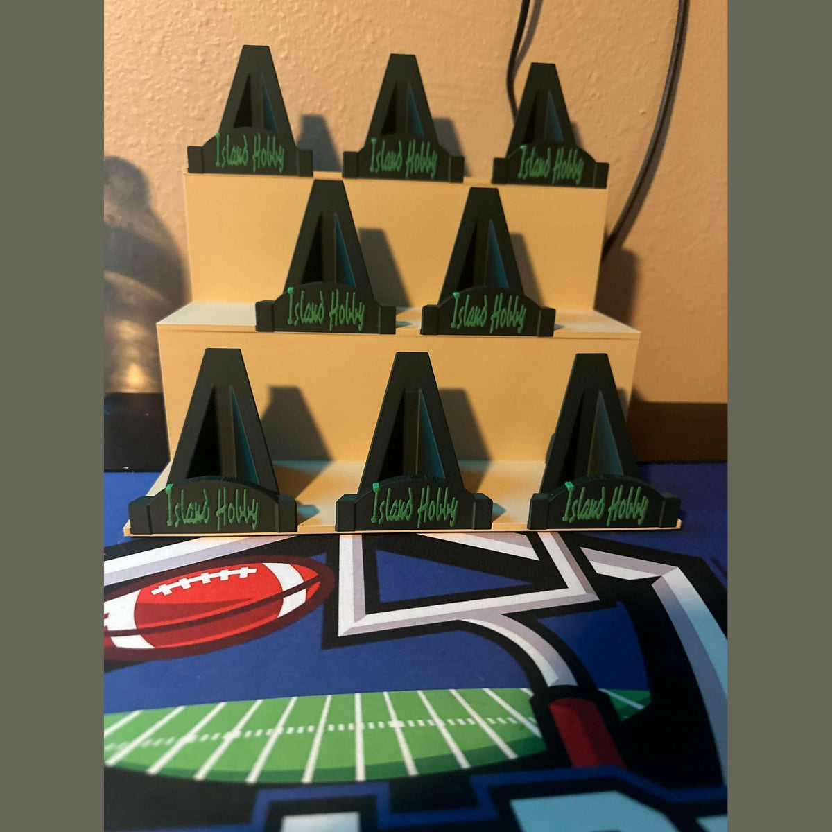3D Printed Bleacher Multi-Card Display