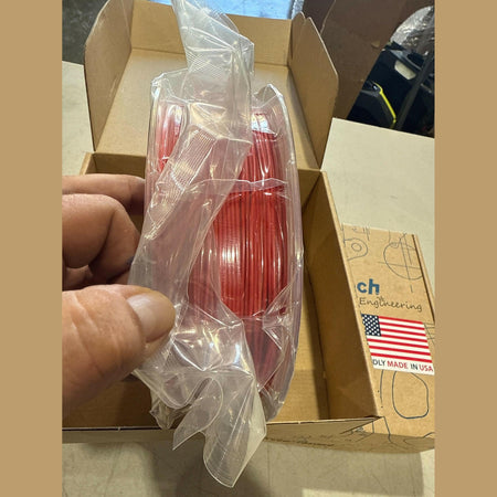 NEW 3 Pack Lipstick Red ZYLtech PLA - 3D Printer Filaments 1.75mm 1 kg 2.2 lbs LOT 4509.