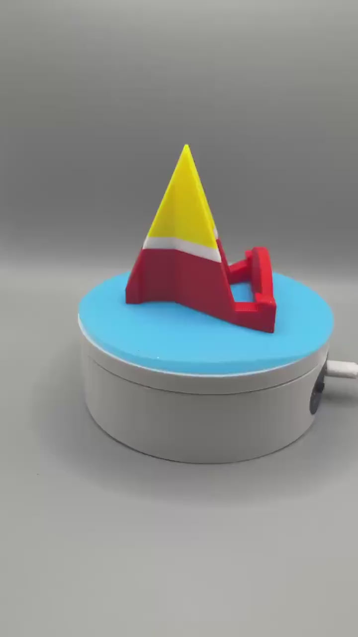 3D Printed Kansas City Chiefs Card Stand.