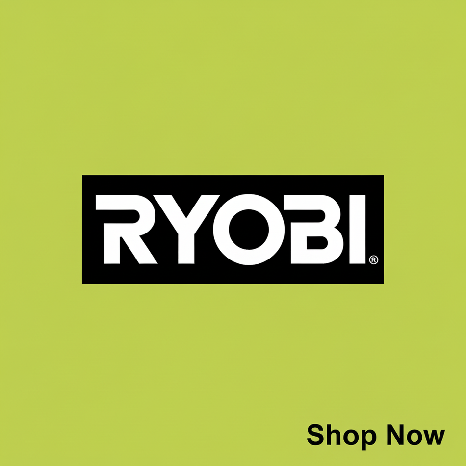 Ryobi Logo with Shop Now 60pt