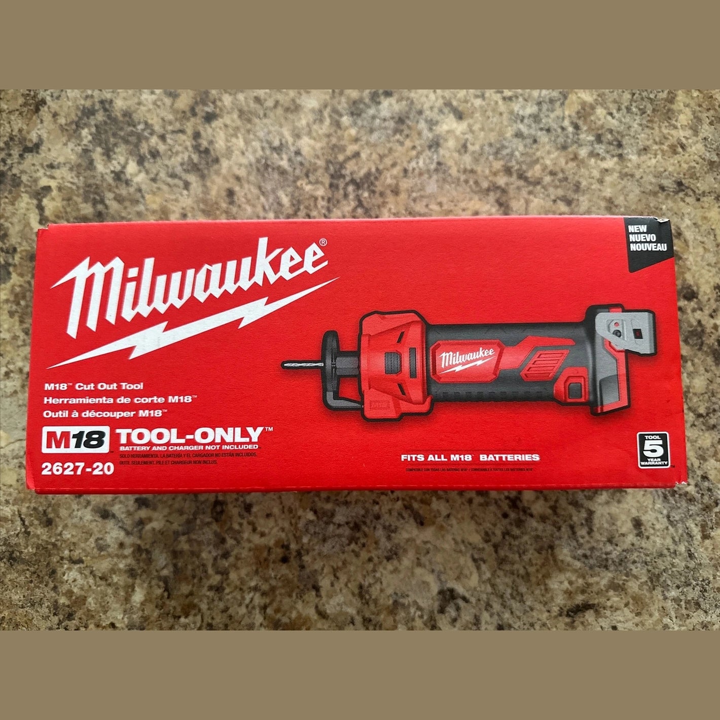 OPEN BOX Milwaukee 2627-20 M18 Cut Out Tool (Tool Only).
