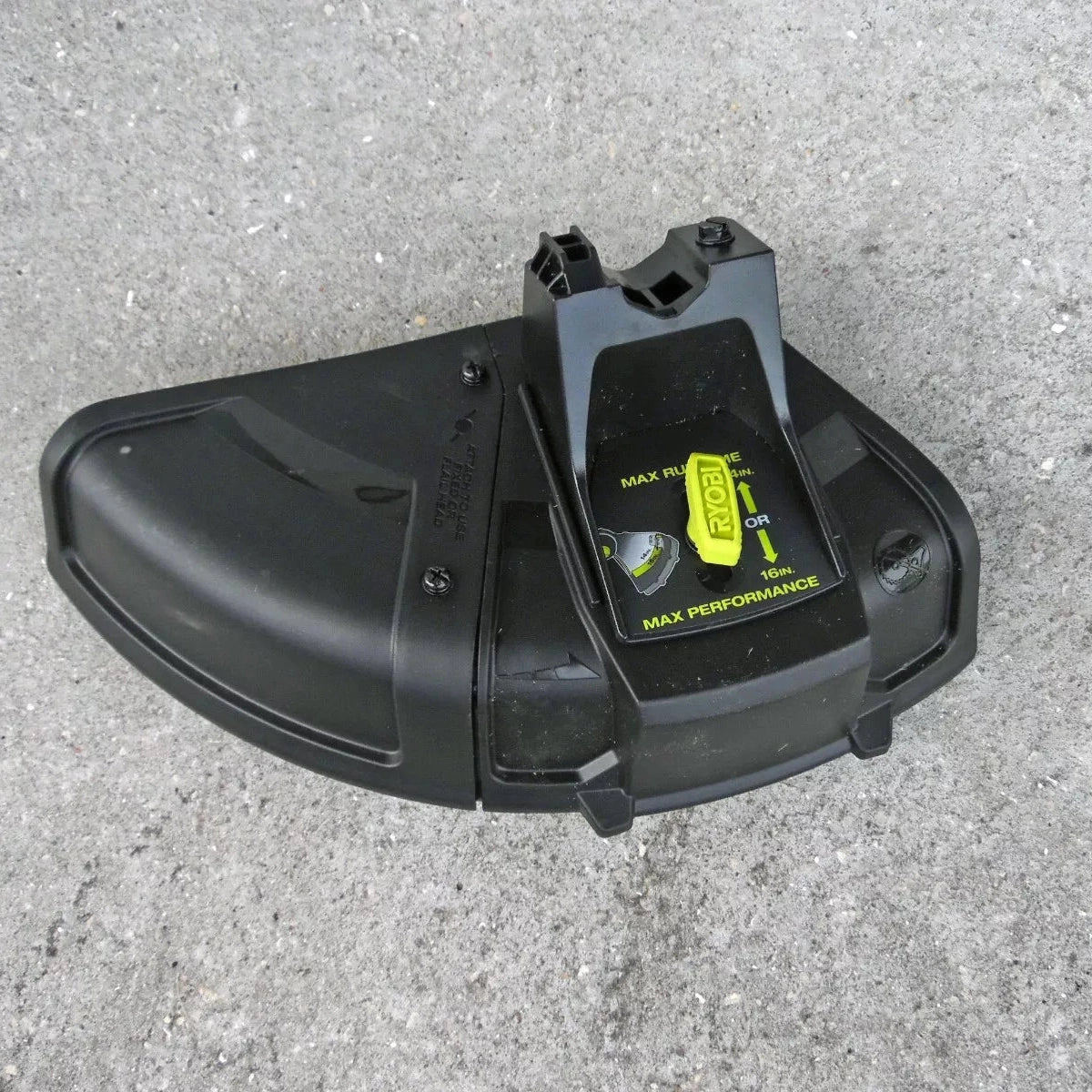 RYOBI String Trimmer Guard / Grass Deflector 14"-16" Adjustable NEW.