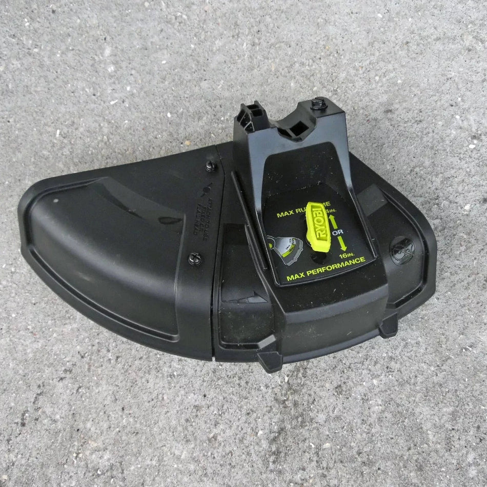 RYOBI String Trimmer Guard / Grass Deflector 14"-16" Adjustable NEW.