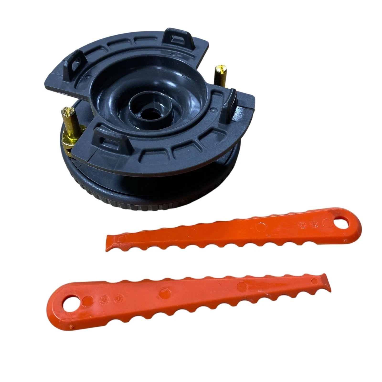 RYOBI REEL EASY+ 2-in-1 Pivoting Fixed Line Bladed Head for Bump Feed Trimmers NEW.