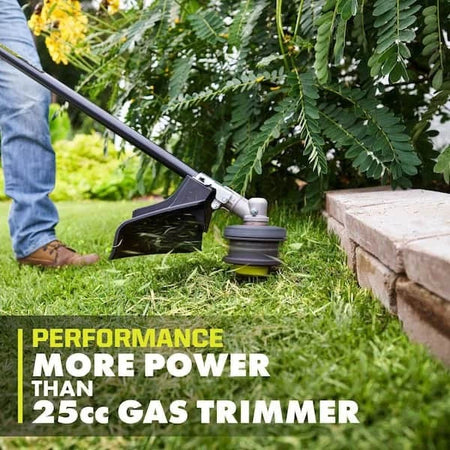 RYOBI RY40PH01 Capable String Trimmer 40V 15 in. & 4.0 Ah Battery /Charger USED.