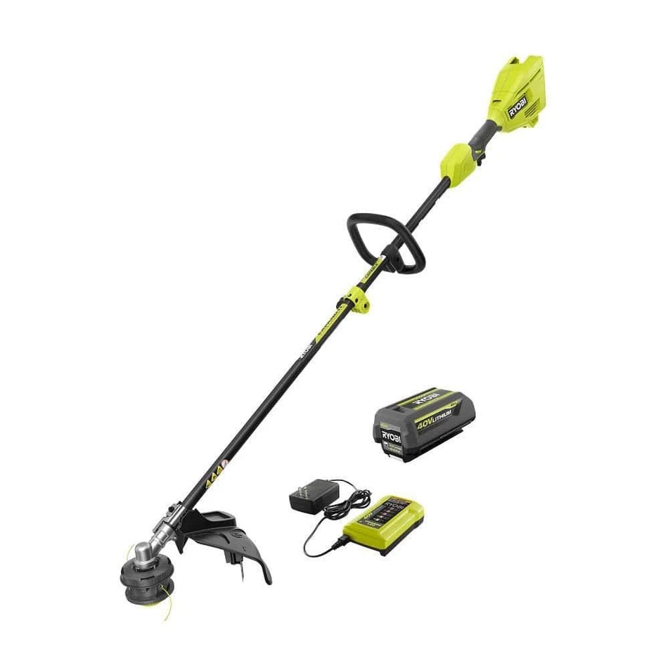 USED RYOBI RY40STO1K 40V 15 in. Expand-It Cordless Battery Attachment Capable String Trimmer