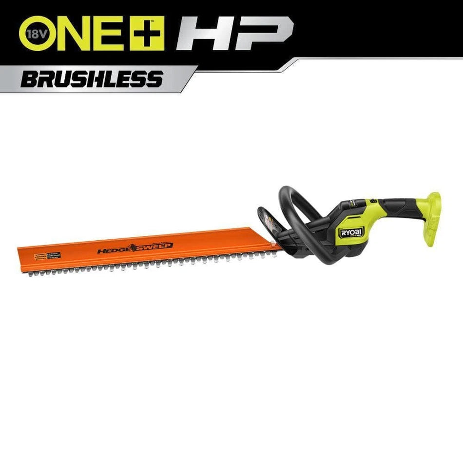 Ryobi PBLHG01 ONE+ HP 18V Brushless 24" Hedge Trimmer (Tool Only) USED.
