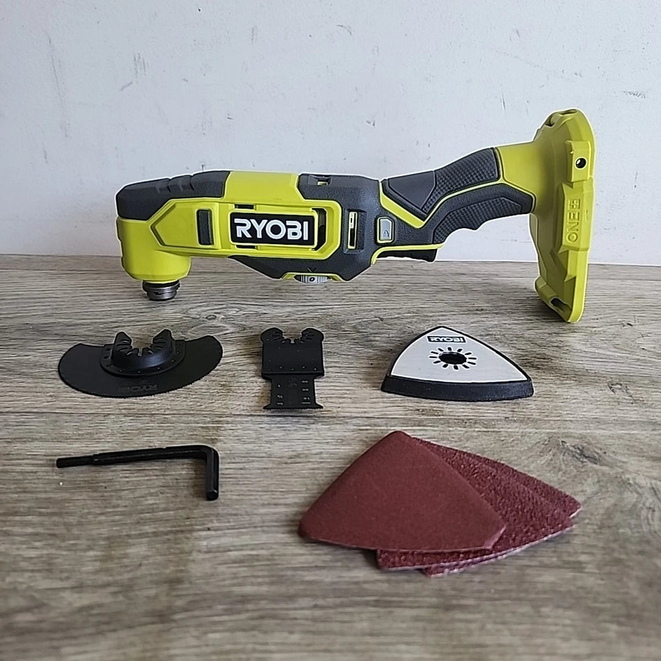 Ryobi 18V PCL430 Multi-Tool w/ Accessories (Tool Only) OPEN BOX.